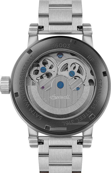Produktbild Ingersoll 1892 Ingersoll I16003 Herrenuhr The Arc Automatik 44mm 5ATM (Skeleton-Uhr, 44 mm)