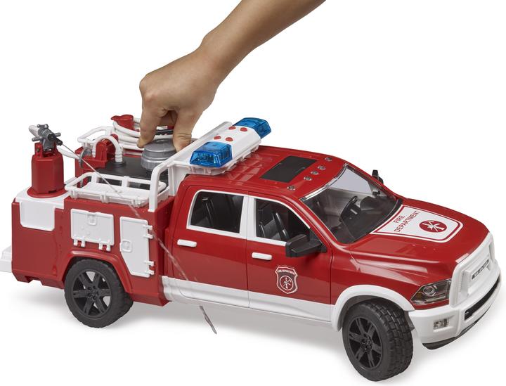Actual product image Bruder RAM 2500 Fire engine L&S