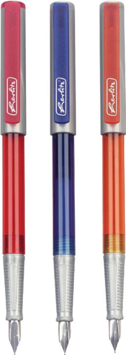 Image du produit Herlitz Stylo Plume Basic M moyen-droit bleu (Bleu, 1 x)