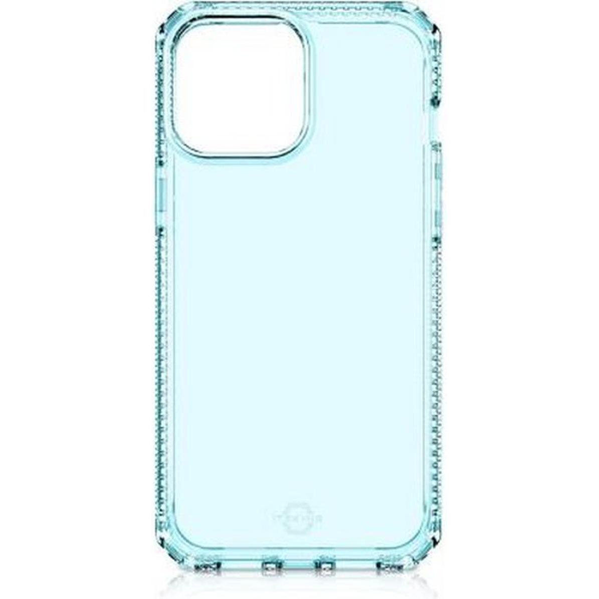 Itskins ITSPECLEARIP1354LB (Apple iPhone 13 mini), Smartphone Hülle, Blau