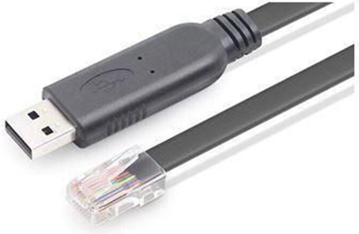 Image du produit MicroConnect USBETHM Adaptateur d'interface de câble/de genre USB A RJ45 Noir (1.80 m)
