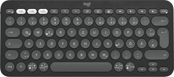 Actual product image Logitech PEBBLE KEYS 2 K380S ROSE DEU BT (DE, Wireless)