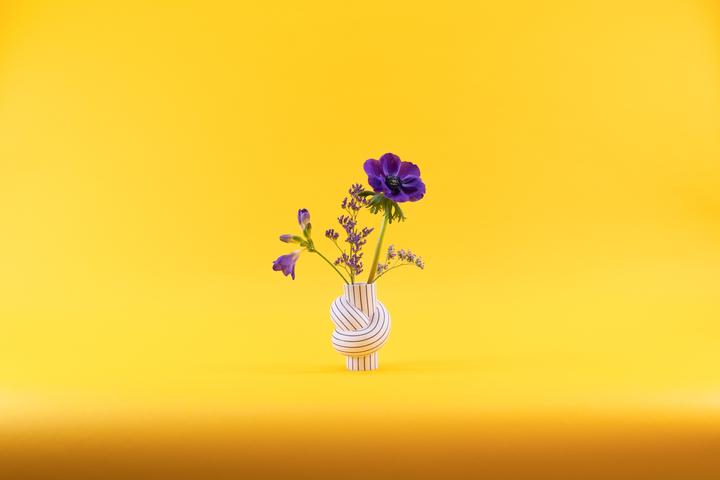 Immagine prodotto Rosenthal Node Stripes - Plum - Vaso 12 cm (1x)