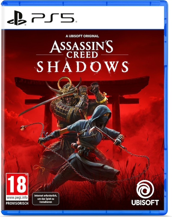 Ubisoft Assassin's Creed: Shadows (PS5, DE, IT, FR)