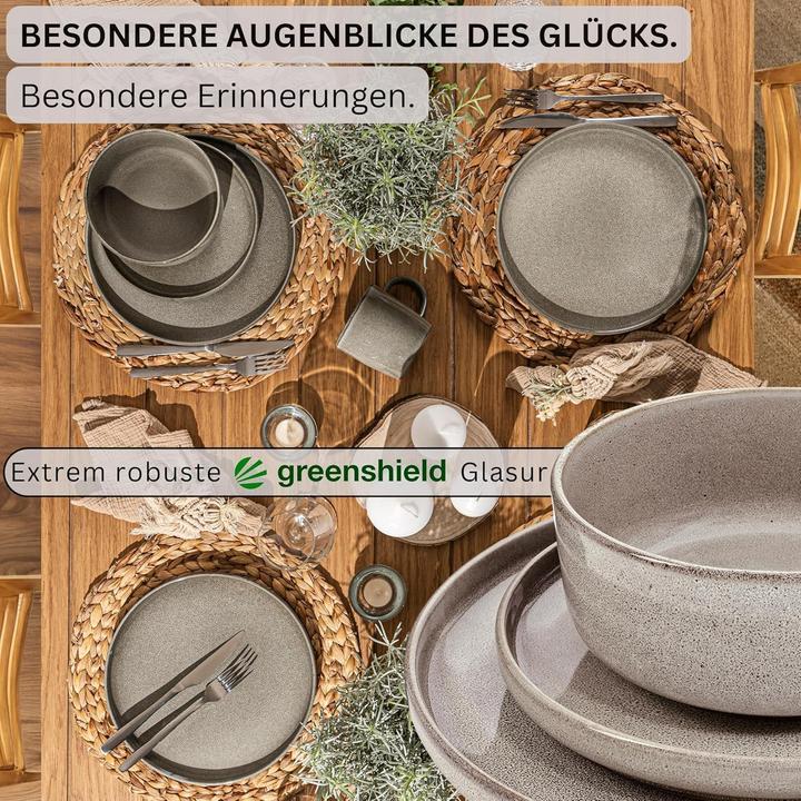 Actual product image Sänger Geschirr Tafelservice Kairo Clay (18 pcs.)