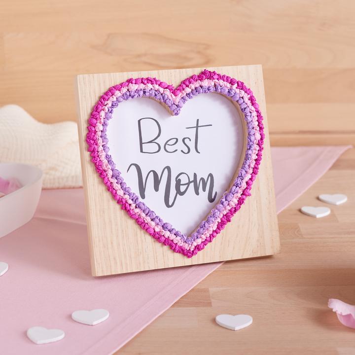 Immagine prodotto VBS Holz-Bilderrahmen "Herz"