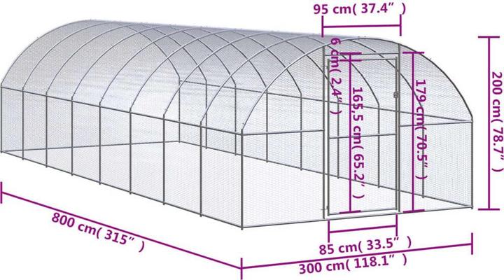 Image du produit vidaXL Hühnerstall