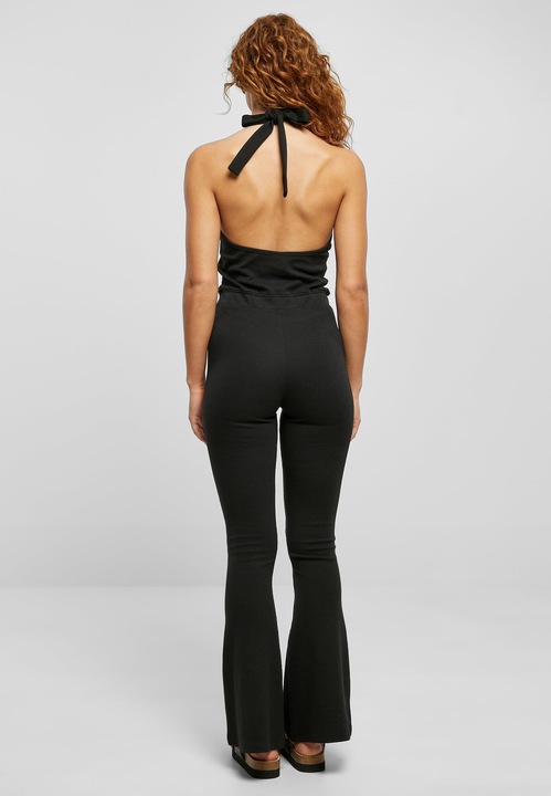 Actual product image Urban Classics Ladies stretch interlock halterneck jumpsuit - 71405 (S)