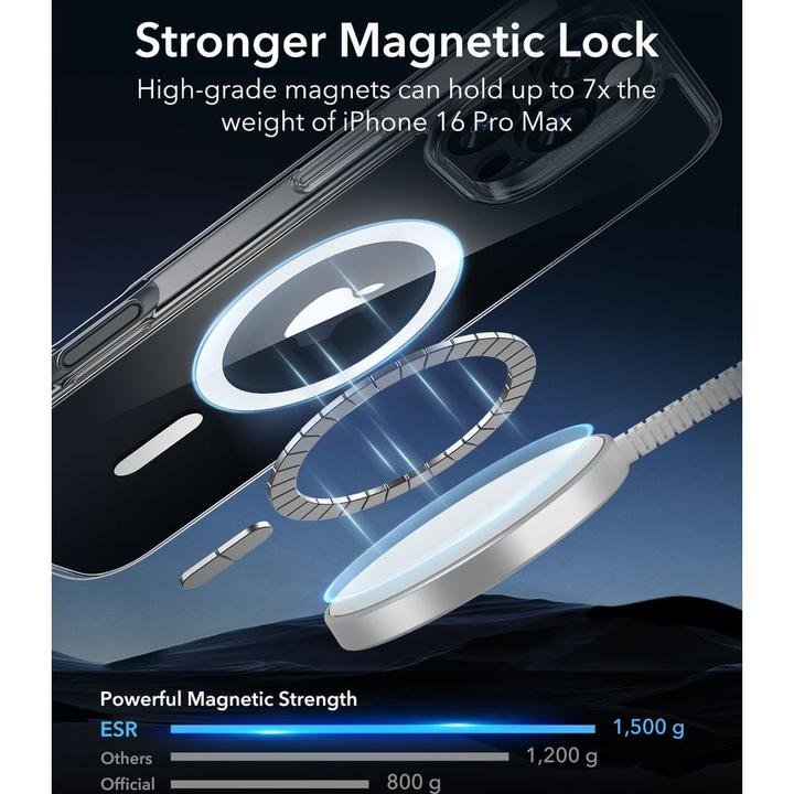 Produktbild ESR Classic Hybrid HaloLock Case (Apple iPhone 16 Pro Max)
