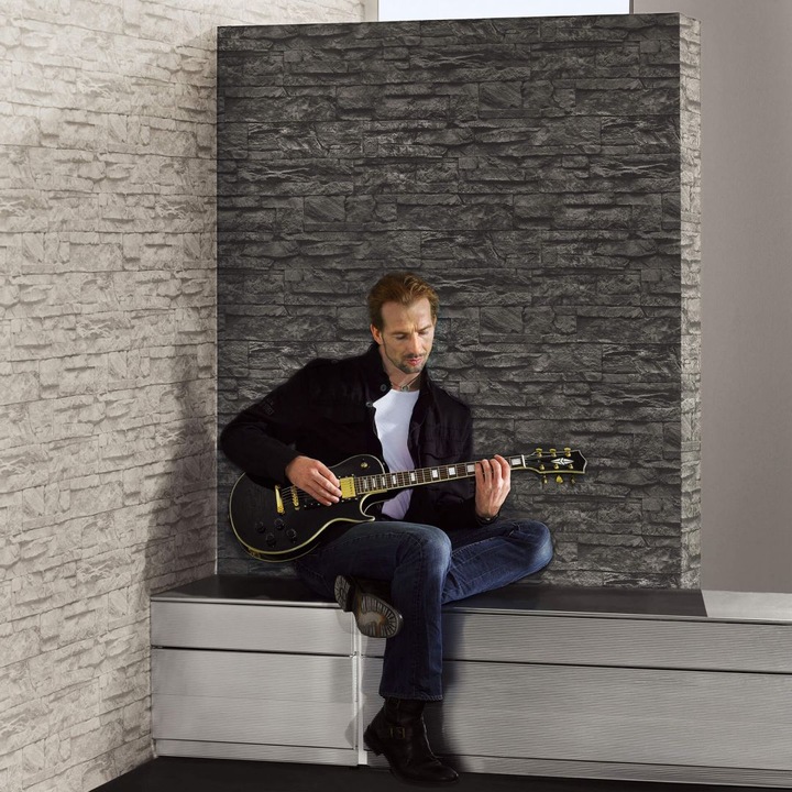 Productafbeelding A.S. Création Wood'n Stone 10 (53 x 1005 cm)