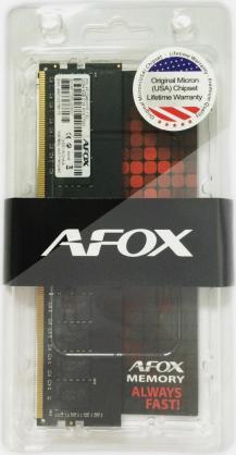 Produktbild AFOX RAM DDR4 8G 2666MHZ (1 x 8GB, 2666 MHz, DDR4-RAM, DIMM)
