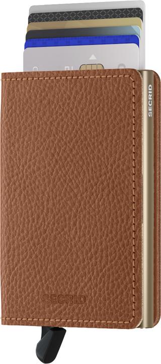 Actual product image Secrid Slimwallet Vegetable Tanned Caramello-Sand
