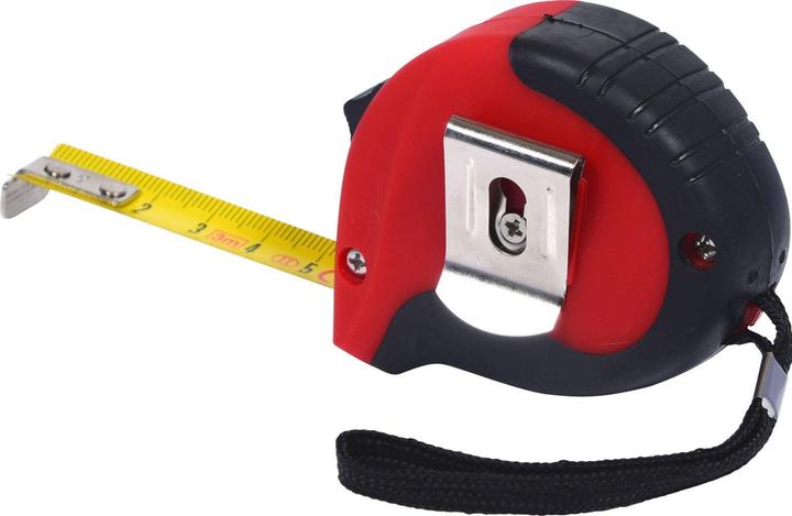 Actual product image KS Tools Tape measure with locking device and belt clip, black red, 3m (3 m)