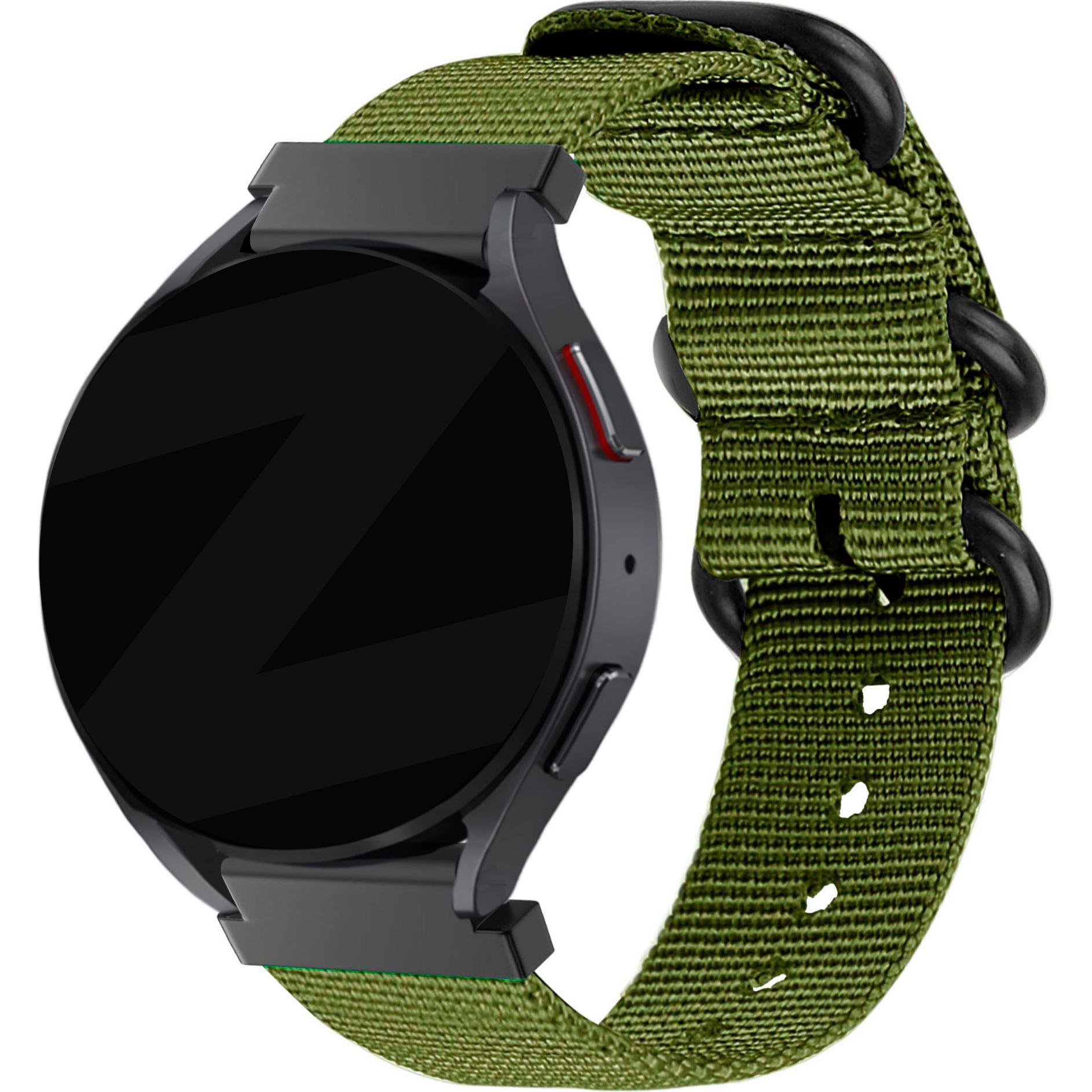 Bandz Nylon-Schnallenband (Nylon), Uhrenarmband, Grün