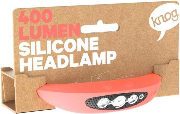 Produktbild knog. Bilby Fluoro Orange (400 lm)