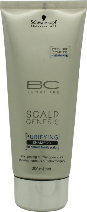 Produktbild Schwarzkopf Purifying Shampoo BC Scalp Specialist (200 ml, Flüssiges Shampoo)