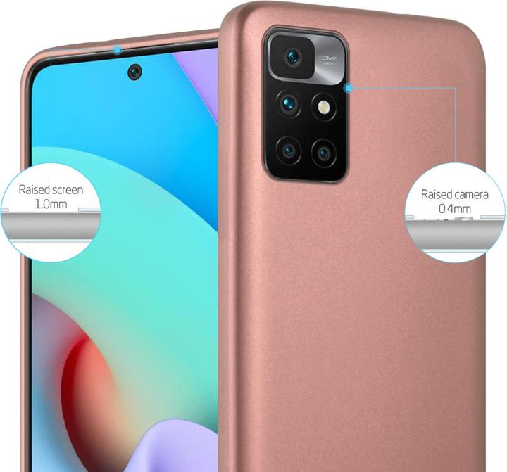Immagine prodotto Cadorabo Manicotto metallico opaco in TPU (Xiaomi Redmi 10, Xiaomi Redmi Note 11)