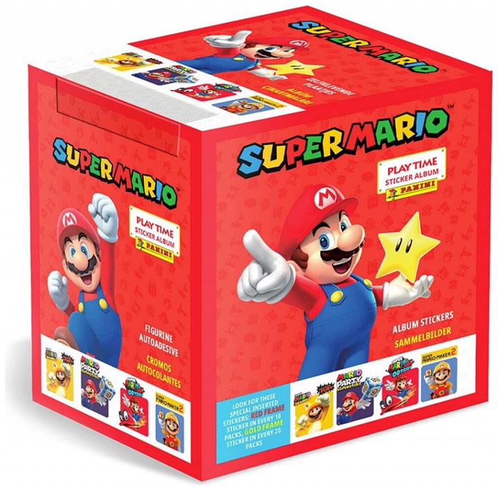 Immagine prodotto Panini Display della collezione Super Mario Play Time (Display del booster)