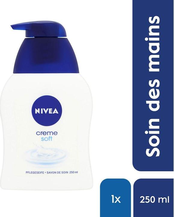 Actual product image NIVEA Creme Soft (Liquid soap, 250 ml)