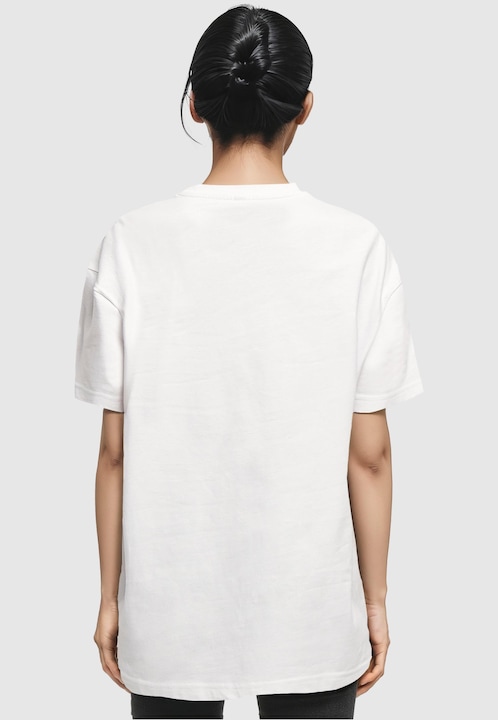 Produktbild Merchcode Ladies Frida Kahlo - Botanic frame Oversized Boyfriend Tee - 118623 (XS)