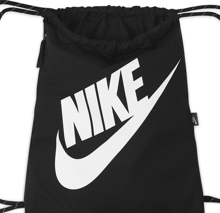 Produktbild Nike Heritage Tasche mit Kordelzug DC4245-010 Schwarz (13 l)