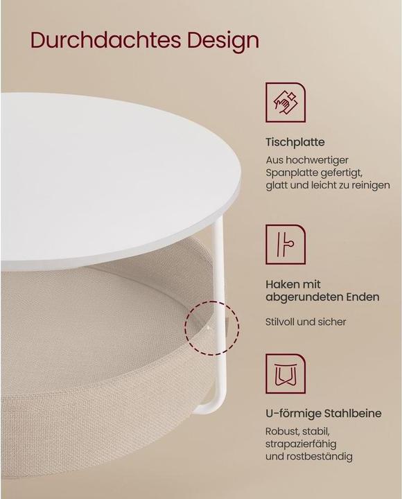 Produktbild Vasagle Talia (Ø 75 x 45 cm)