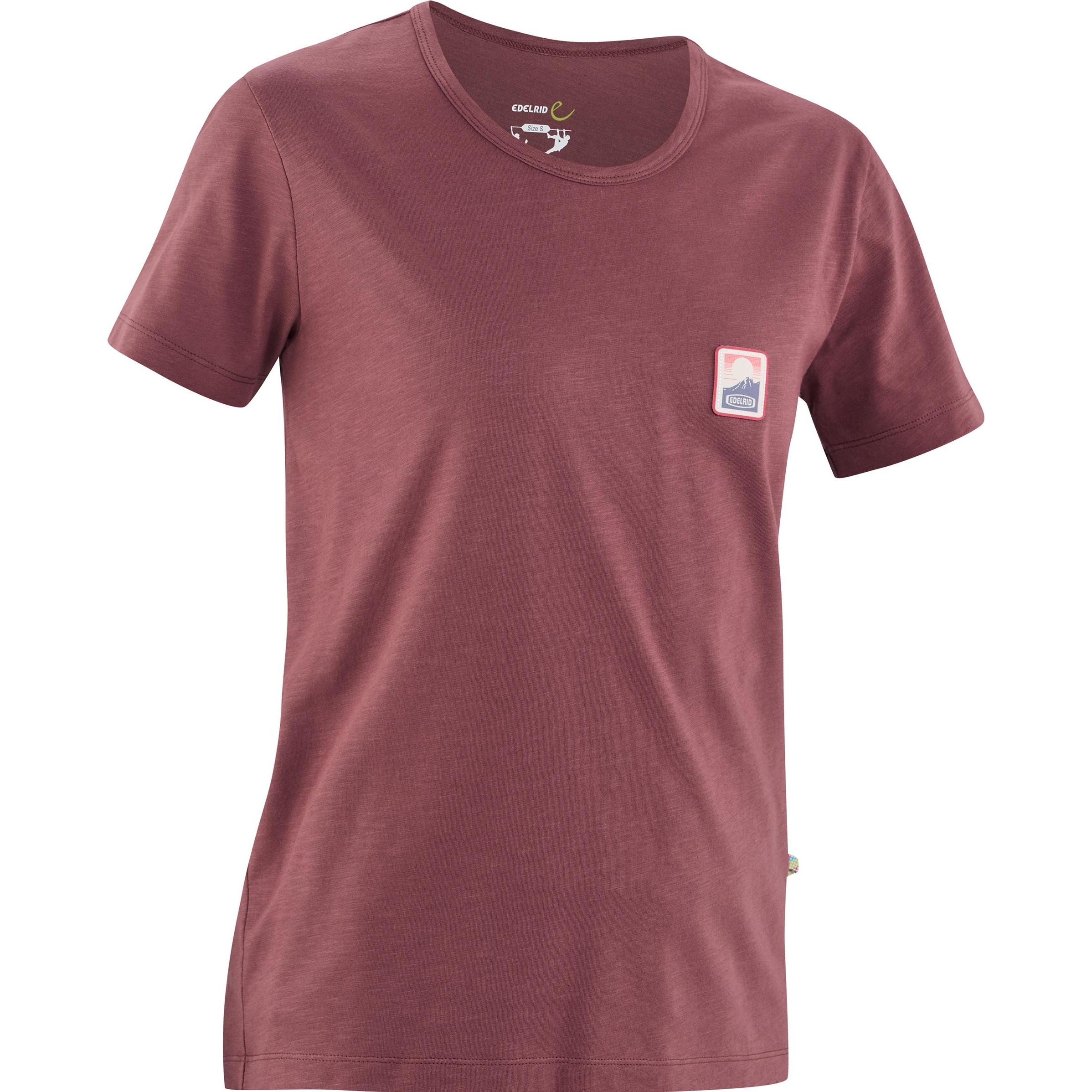 Edelrid, Damen, Sportshirt, Highball T-Shirt (XL), Rot, XL
