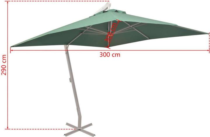 Immagine prodotto vidaXL Sonnenschirm (3 m)