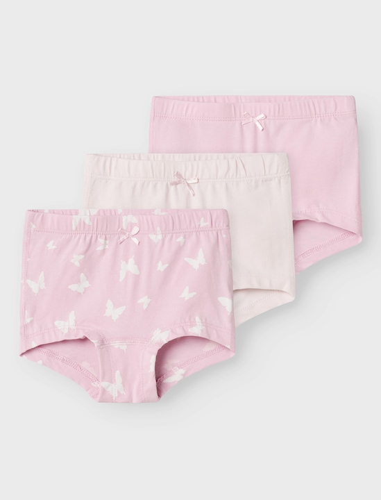 Immagine prodotto Name it Nmftights 3p Pink Butterfly Noos (110, confezione da 3)