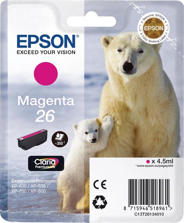 Produktbild Epson 26 Claria Premium (M)