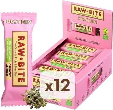 Image du produit Raw Bite Crunchy Almond (600 g, 12 pcs)