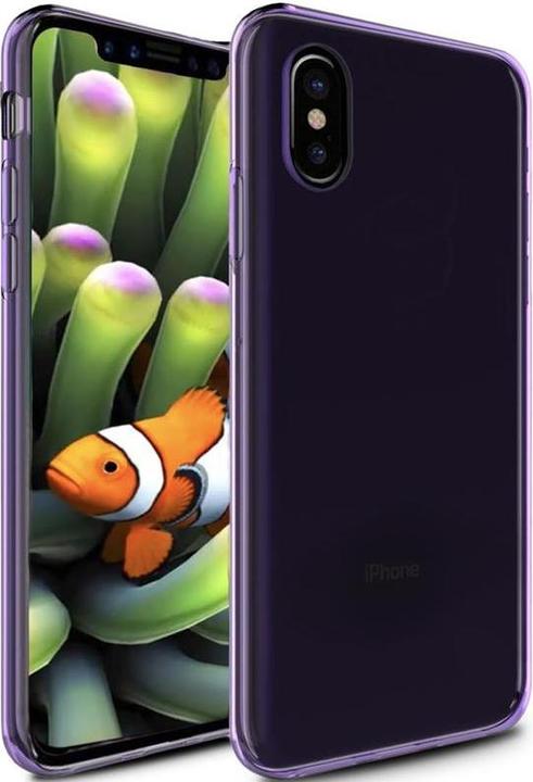 Immagine prodotto Zizo Cover in TPU - Custodia per iPhone X (viola) (Apple iPhone X)