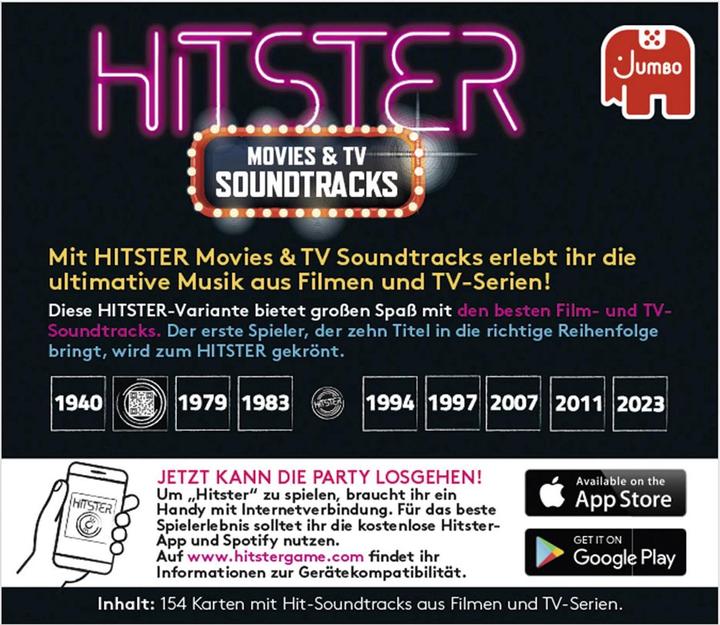 Actual product image Jumbo Hitster (German)