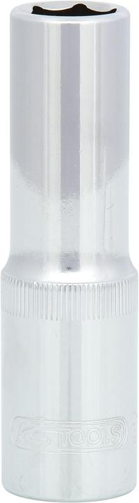 Produktbild KS Tools 1/2" CHROMEplus Sechskant-Stecknuss lang (13 mm)