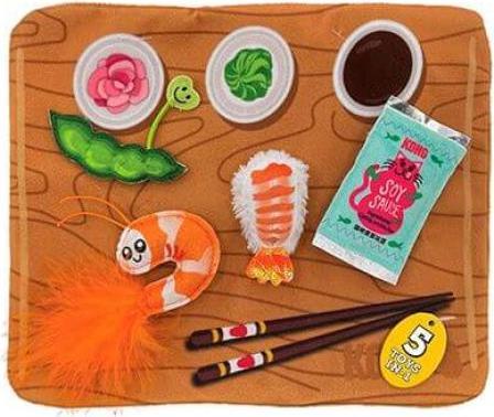 Immagine prodotto KONG Sushi Pull-A-Partz (Catmint giocattolo)