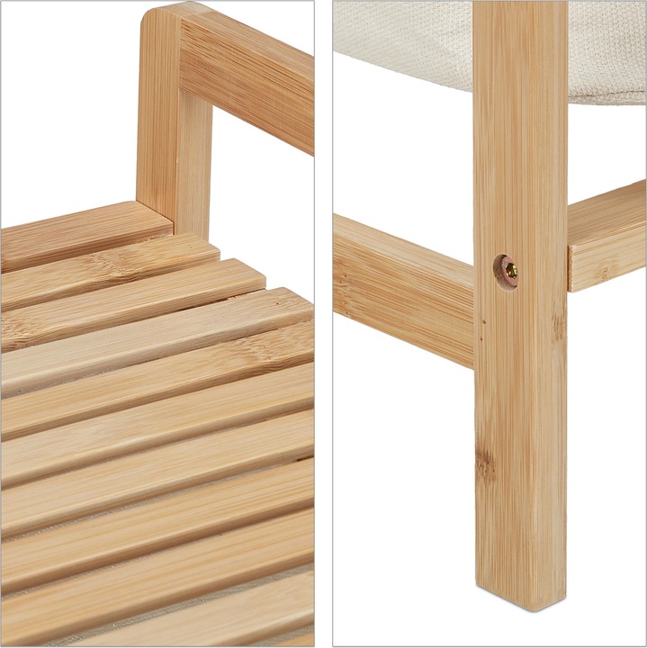Actual product image Relaxdays Laundry basket (123 l)
