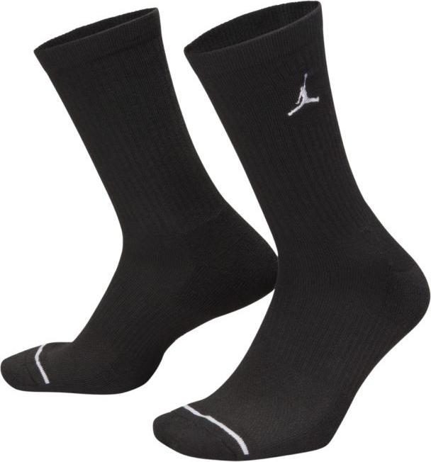 Produktbild Nike Jordan Everyday Cushioned Crew Socks, schwarz (6er Pack, 38 - 42)