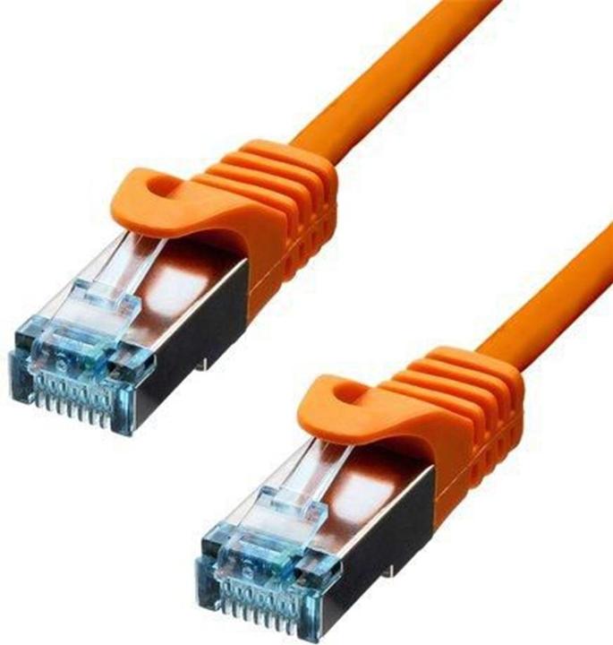 【Ojuuunページ】 ProXtend S/FTP CAT6A LSZH AWG 26 CU Yellow 0.75M (S/FTP, CAT6a