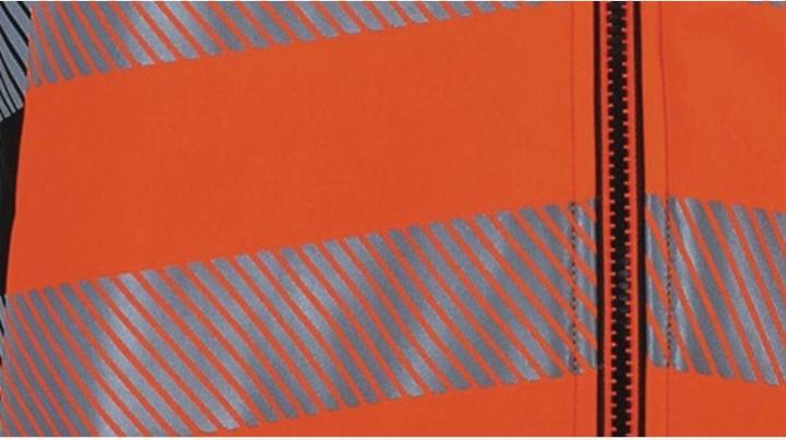 Actual product image Prevent Trendline Prevent® Trendline high-visibility softshell jacket size M orange/black (M)