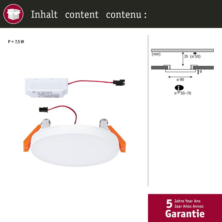 Productafbeelding Paulmann Armaturen Veluna VariFit Edge (750 lm)