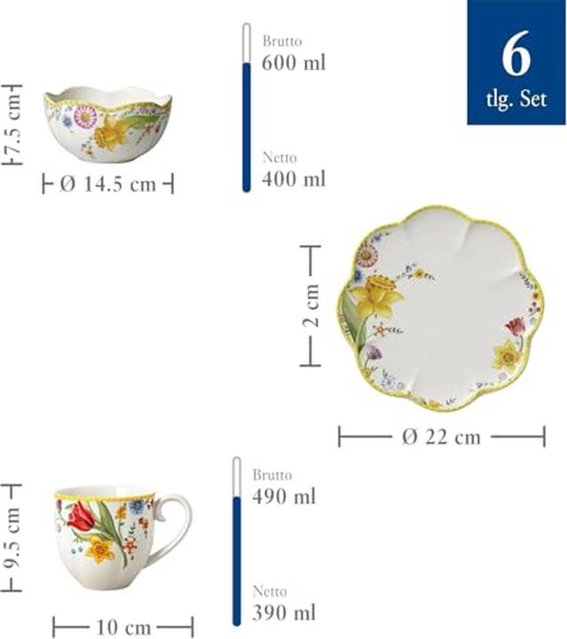 Immagine prodotto Villeroy & Boch Spring Awakening (6 pz.)