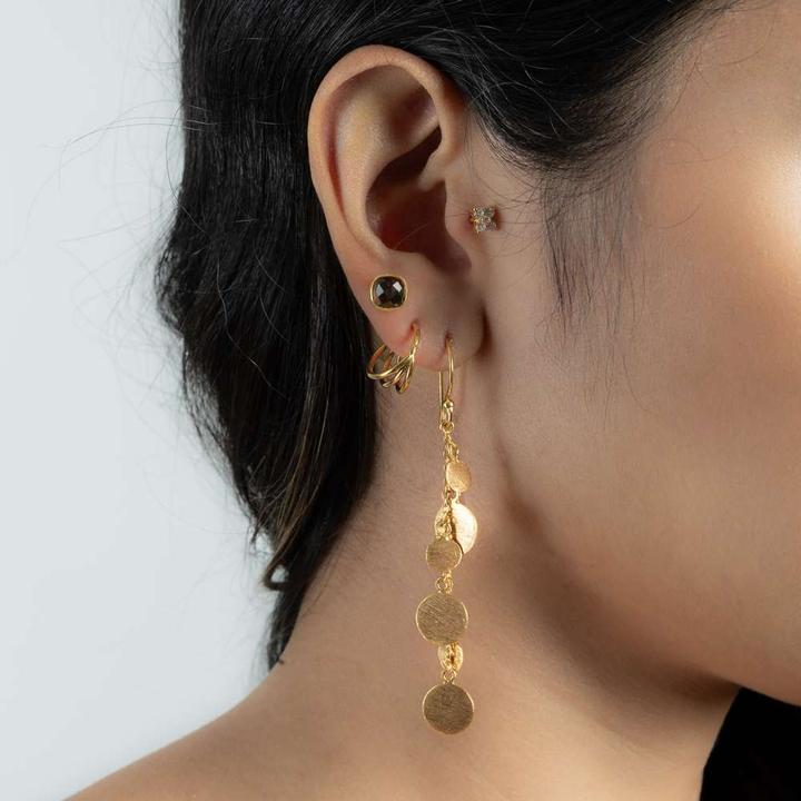 Immagine prodotto Bijouteria Piercing orecchio (Rivestimento in PVD (colore oro), Titanio)