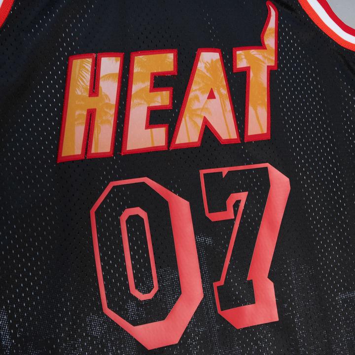 Actual product image Mitchell & Ness jerey miami heat nicky jam wingman (S)