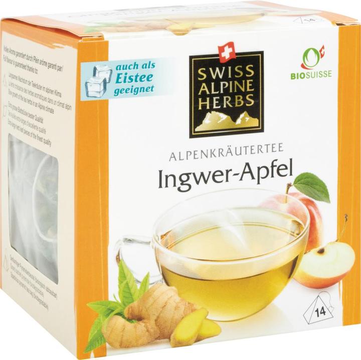 Produktbild Swiss Alpine Herbs Ingwer-Apfel (28 g)