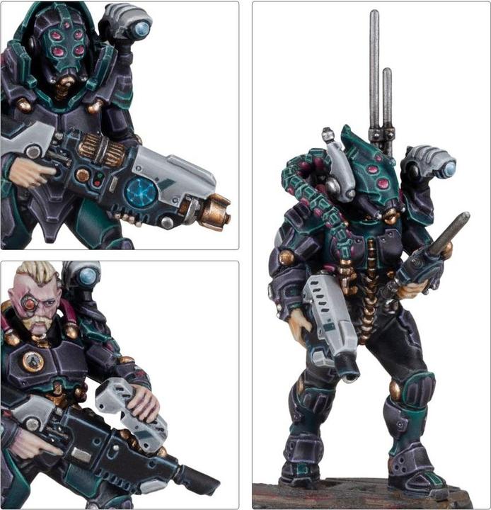 Produktbild Games Workshop Necromunda : Van Saar Tek-Hunters (Kunststoff)