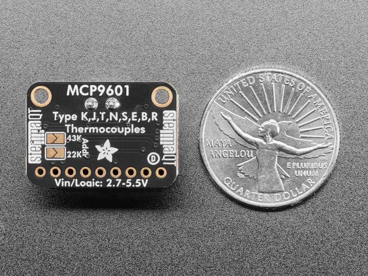 Actual product image Adafruit MCP9601 (MCP96L01) I2C Thermoelement-Verstärker (Booster)