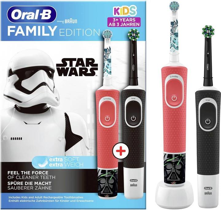 Actual product image Oral-B D103+ D100 Star Wars (Oscillating toothbrush)