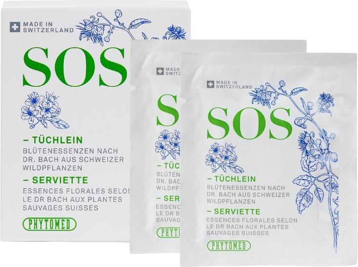 Produktbild Phytomed SOS Tüchlein (12 Stück, Tücher, 100 g)