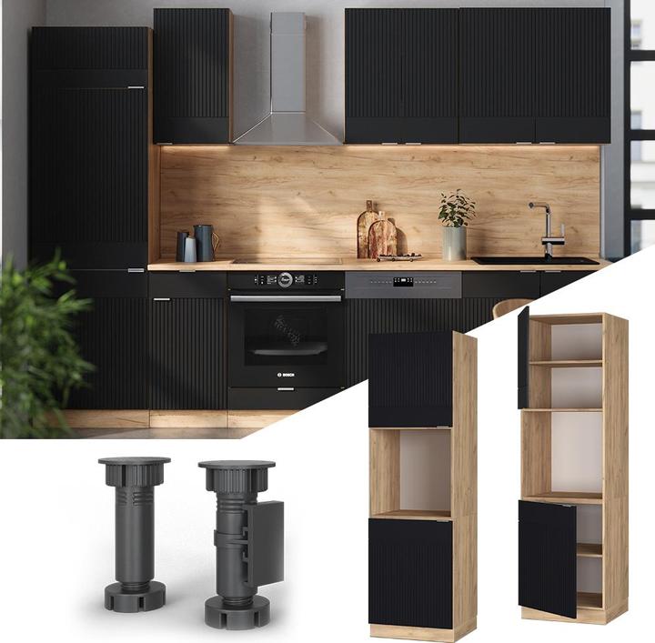 Produktbild Vicco Herdumbauschrank Fame-Line (60 x 58.10 x 206.80 cm)