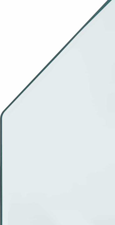 Produktbild vidaXL Feuerstelle Glasplatte (60 cm)